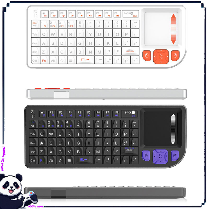 Gaming Keyboard Mini Mechanical - K809 Mini-Tastatur 2,4G Kabellos Bluetooth Tragbare