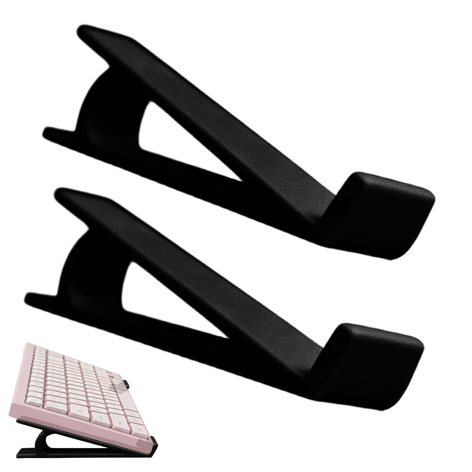 Gaming Keyboard Types - Ergonomischer, rutschfester Tastaturständer, 2 Stück, tragbarer