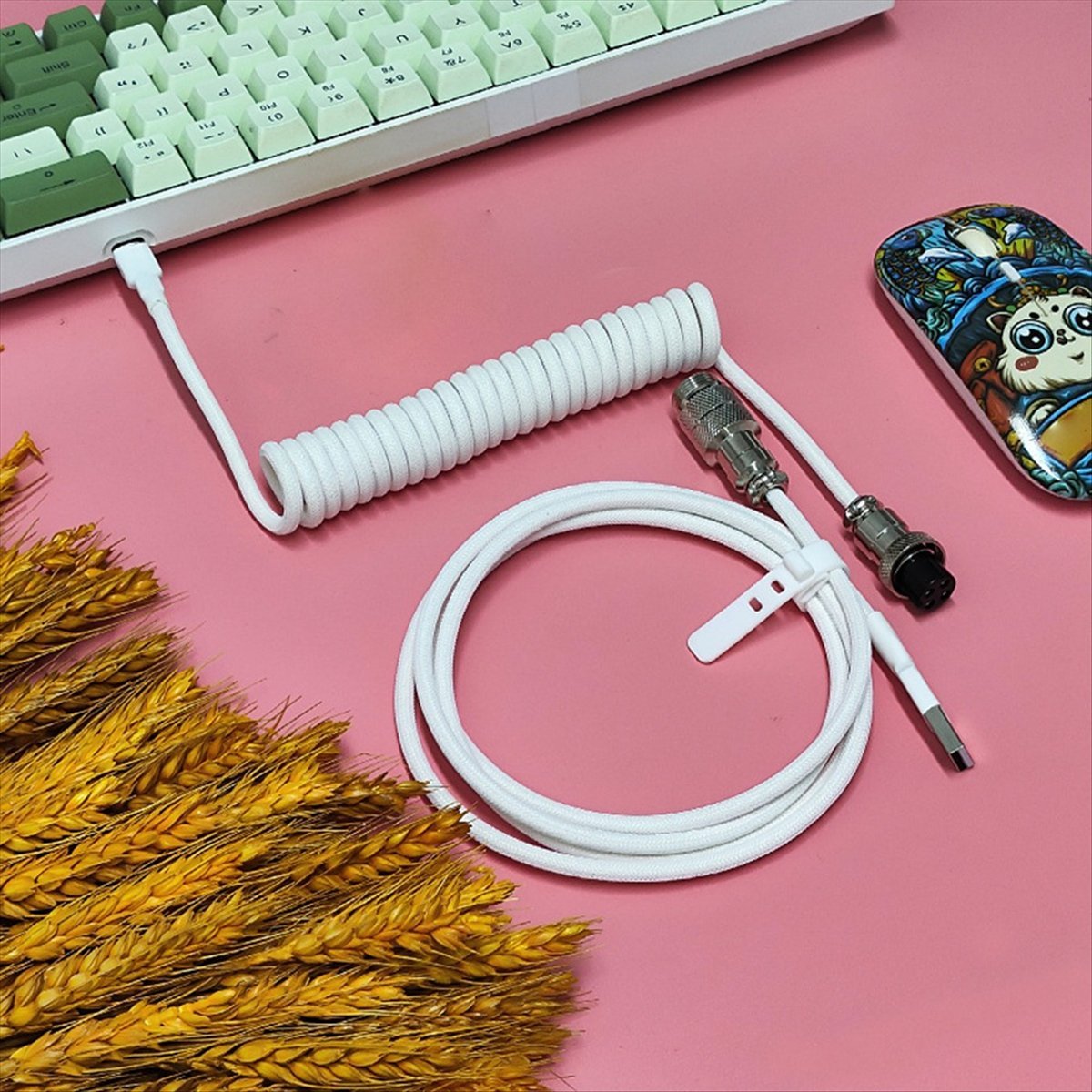 Gaming Keyboard Type C - AAAE USB Typ-C Kabel für Gaming-Tastaturen,