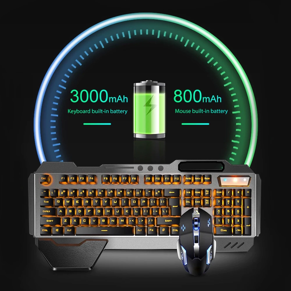 K680 wiederauf ladbare 2,4g dr – Gaming Keyboard Bluetooth Bewertung und Preis