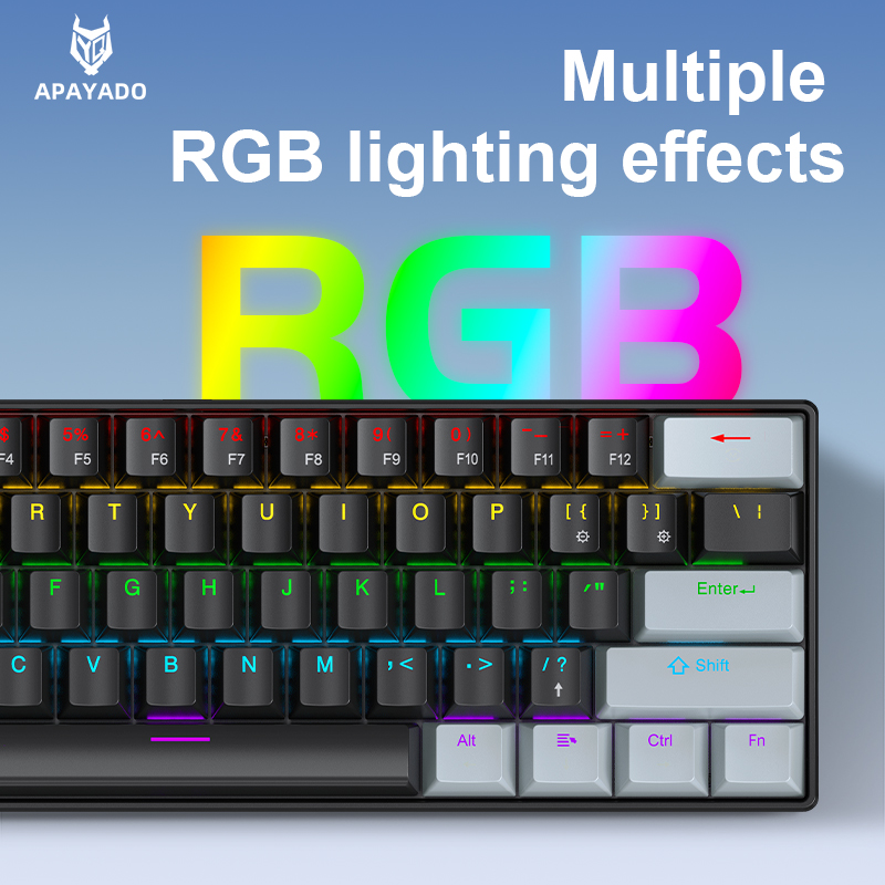 APAYADO K61 Mini-Mechanische T – Gaming Keyboard Mouse And Headset Combo Bewertung und Preis