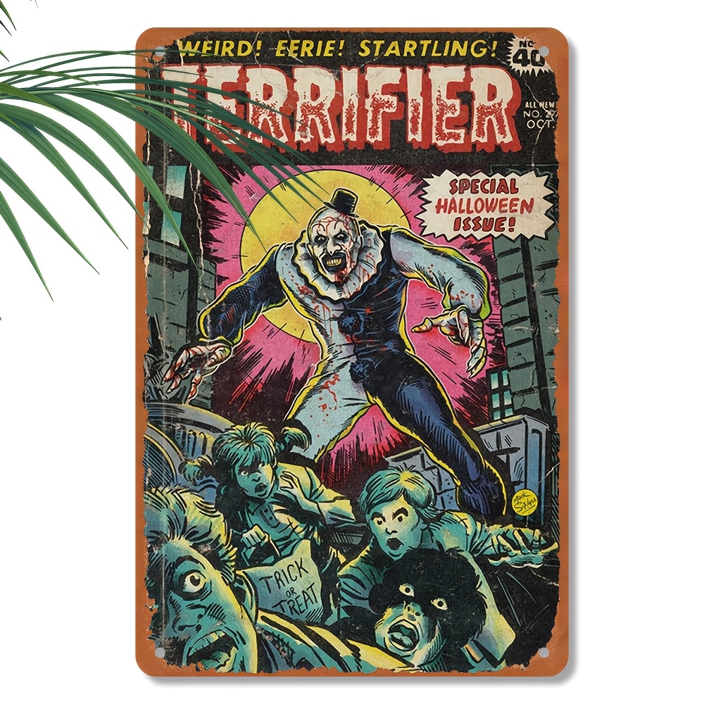 Vintage „Terrifier“ Horror-Com – Brass Weight Plate Bewertung und Preis