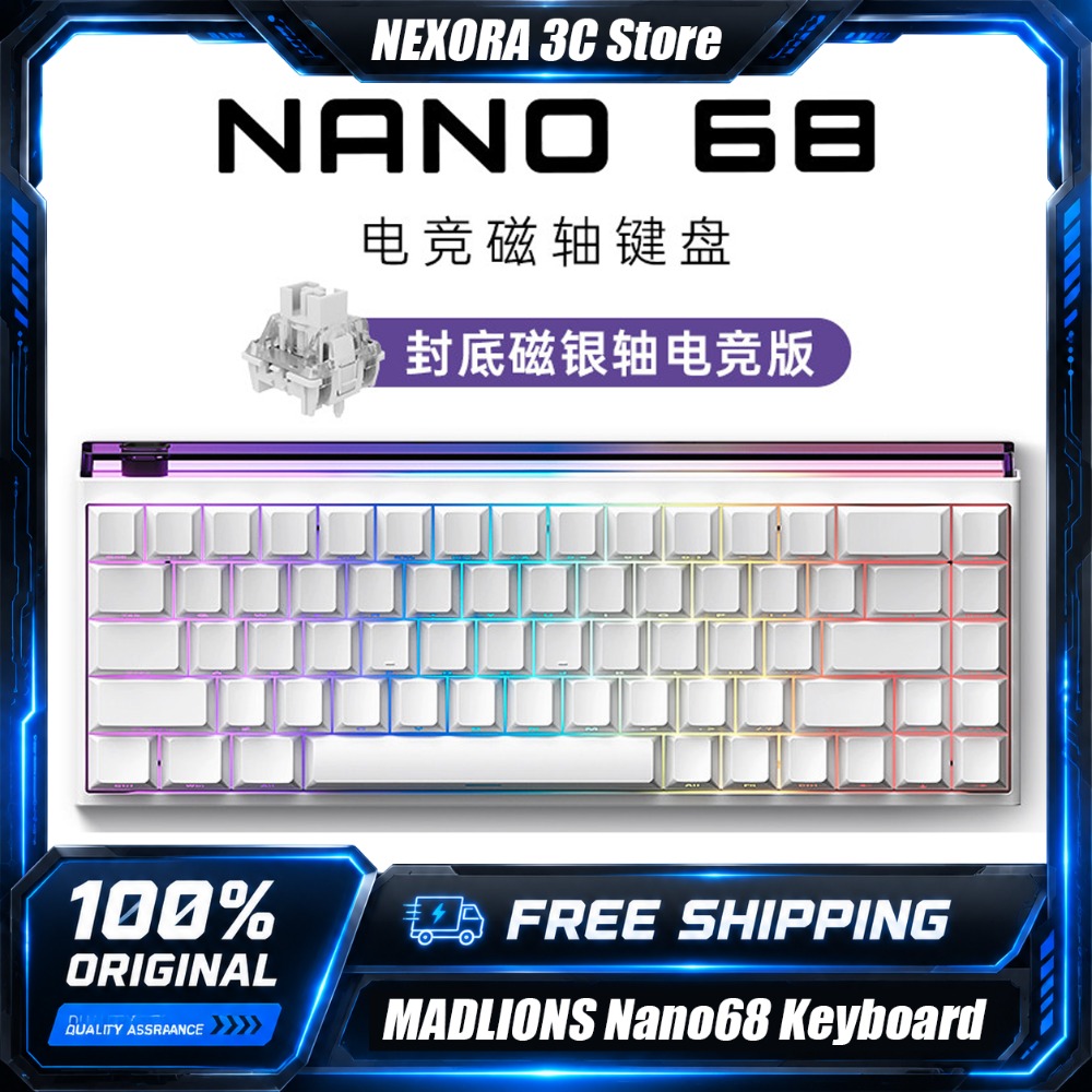 MADLIONS Nano68 Magnetische Sc – Gaming Keyboard Hall Effect Switches Bewertung und Preis