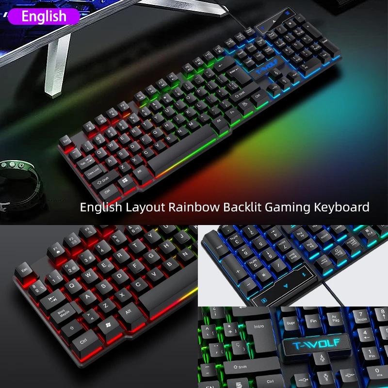 5-in-1 Gaming-Set: Tastatur mi – Gaming Keyboard Mouse And Headset Combo Bewertung und Preis