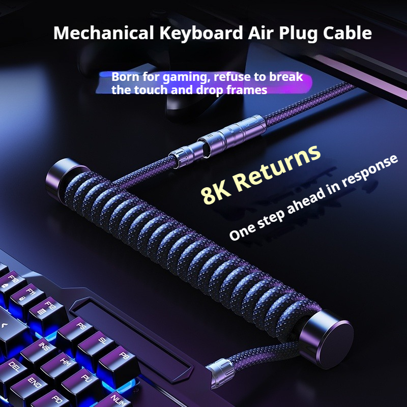 Eary 1,2 m Spiralkabel für Tas – Gaming Keyboard Types Bewertung und Preis