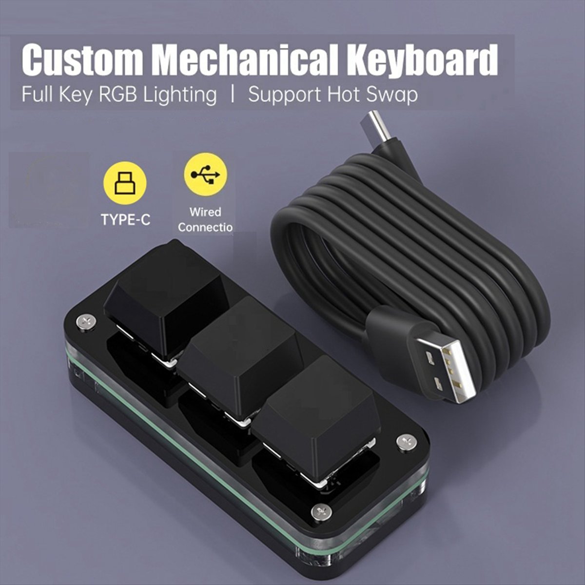 doyou 3-Tasten-Makro-Programmi – Gaming Keyboard Types Bewertung und Preis