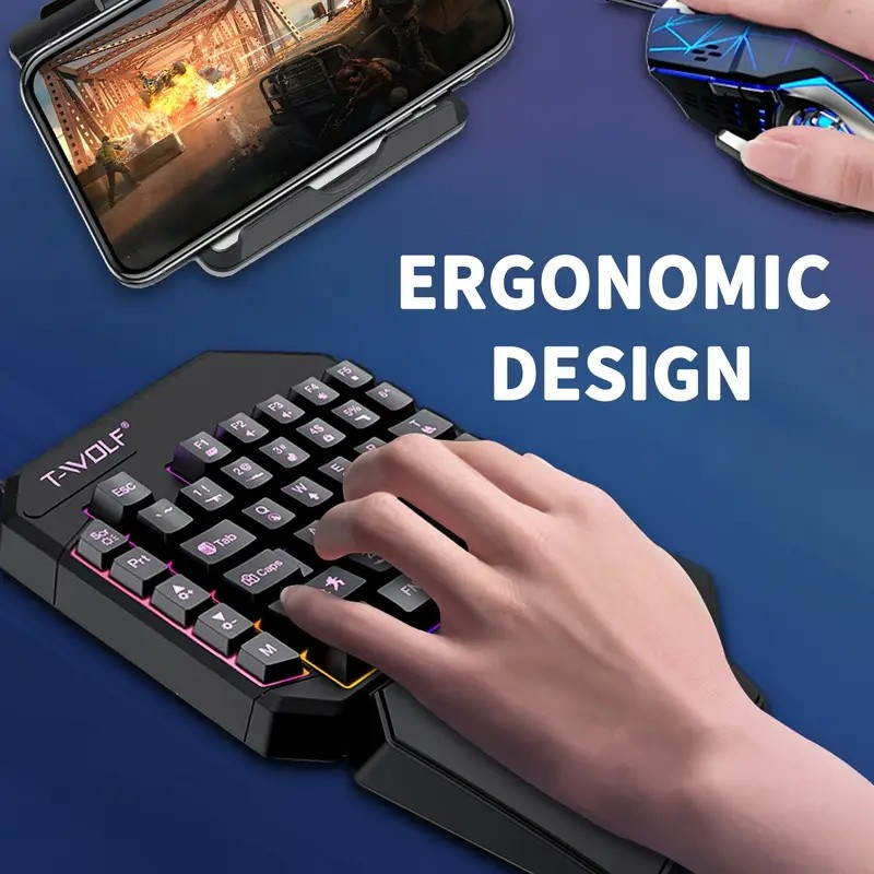 FocusOnPC TF900 2-in-1 Mobiler – Gaming Keyboard And Mouse Mobile Bewertung und Preis