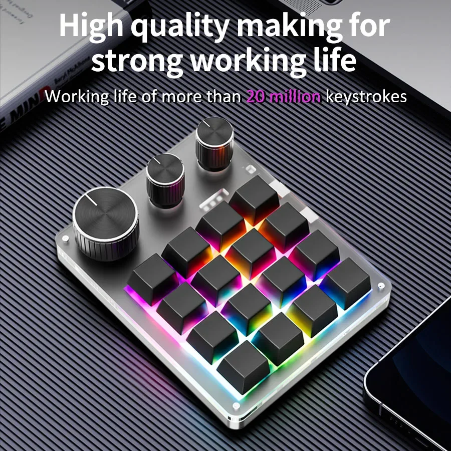 Drahtloses Bluetooth-Programmi – Gaming Keyboard Mini Mechanical Bewertung und Preis