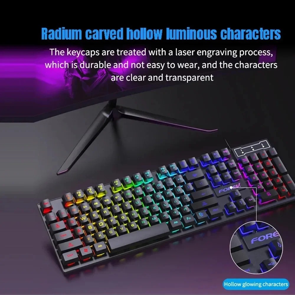 Kebidumei 104 Tasten, mechanis – Gaming Keyboard And Mouse For Xbox Bewertung und Preis