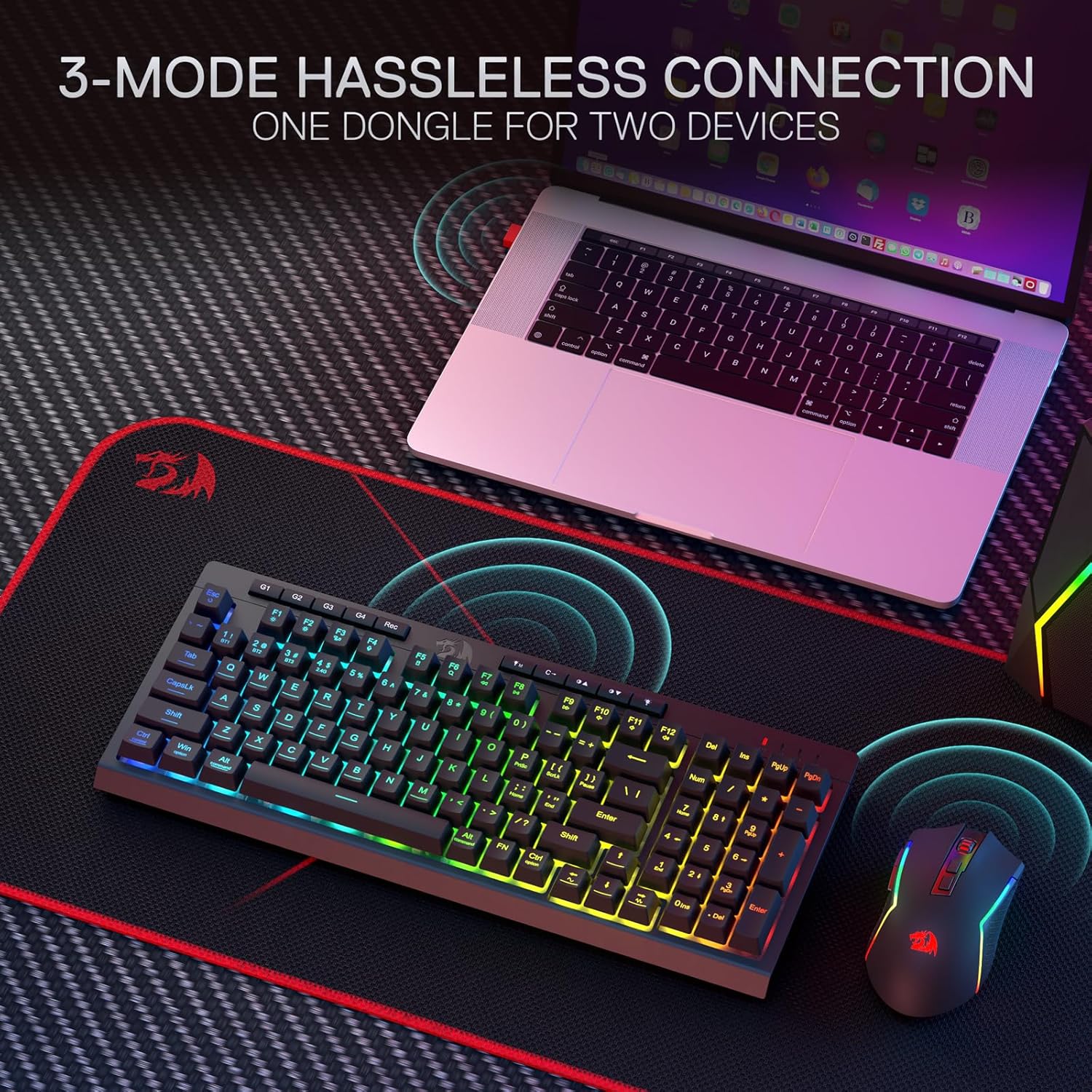 Redragon S142 Kabellose Gaming – Gaming Keyboard And Mouse For Xbox Bewertung und Preis