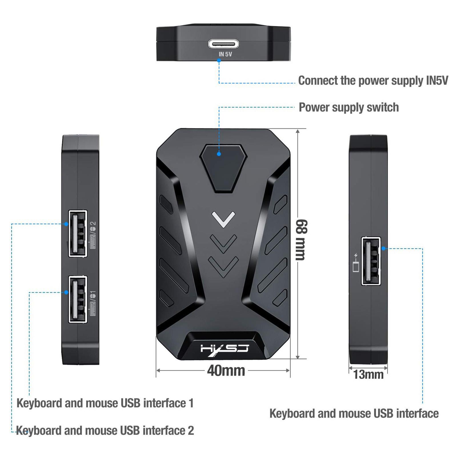 Mobiler Gaming-Tastatur-Maus-K – Gaming Keyboard And Mouse Mobile Bewertung und Preis