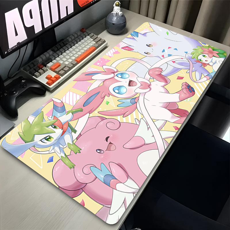 Großes rosa süßes Mauspad XXL  – Gaming Keyboard Tactile Bewertung und Preis