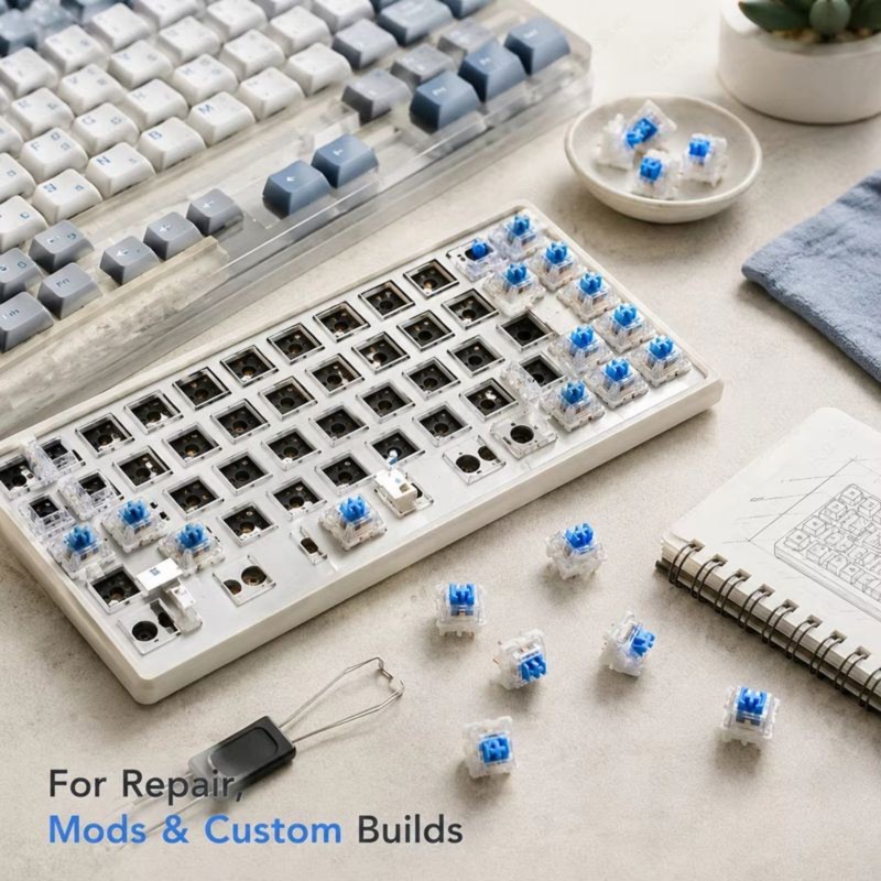 DT21 100 Stück DIY Mechanische – Gaming Keyboard Blue Switches Bewertung und Preis