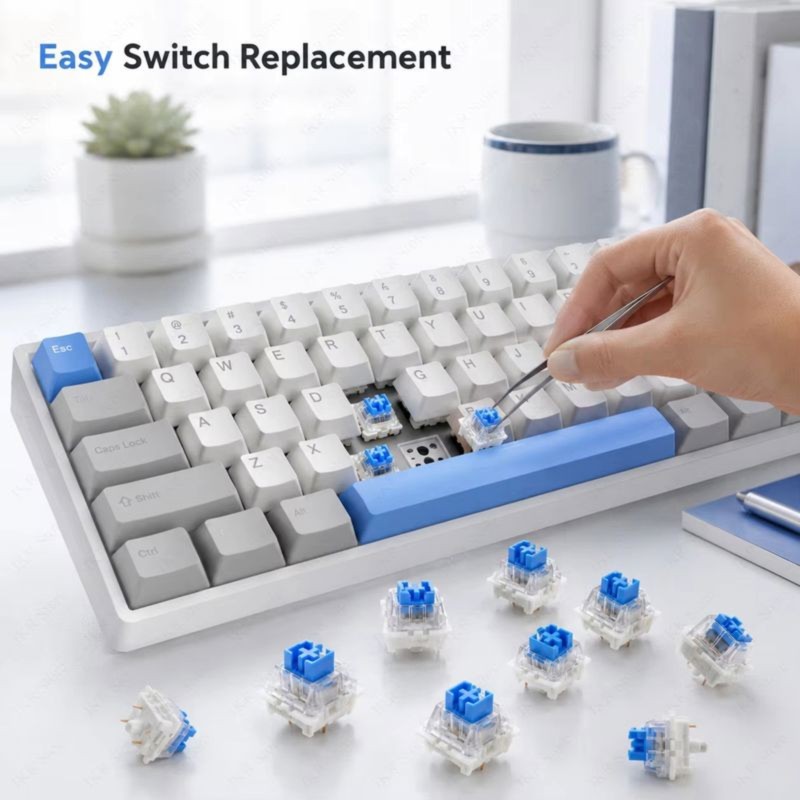 DT21 100 Stück DIY Mechanische – Gaming Keyboard Blue Switches Bewertung und Preis
