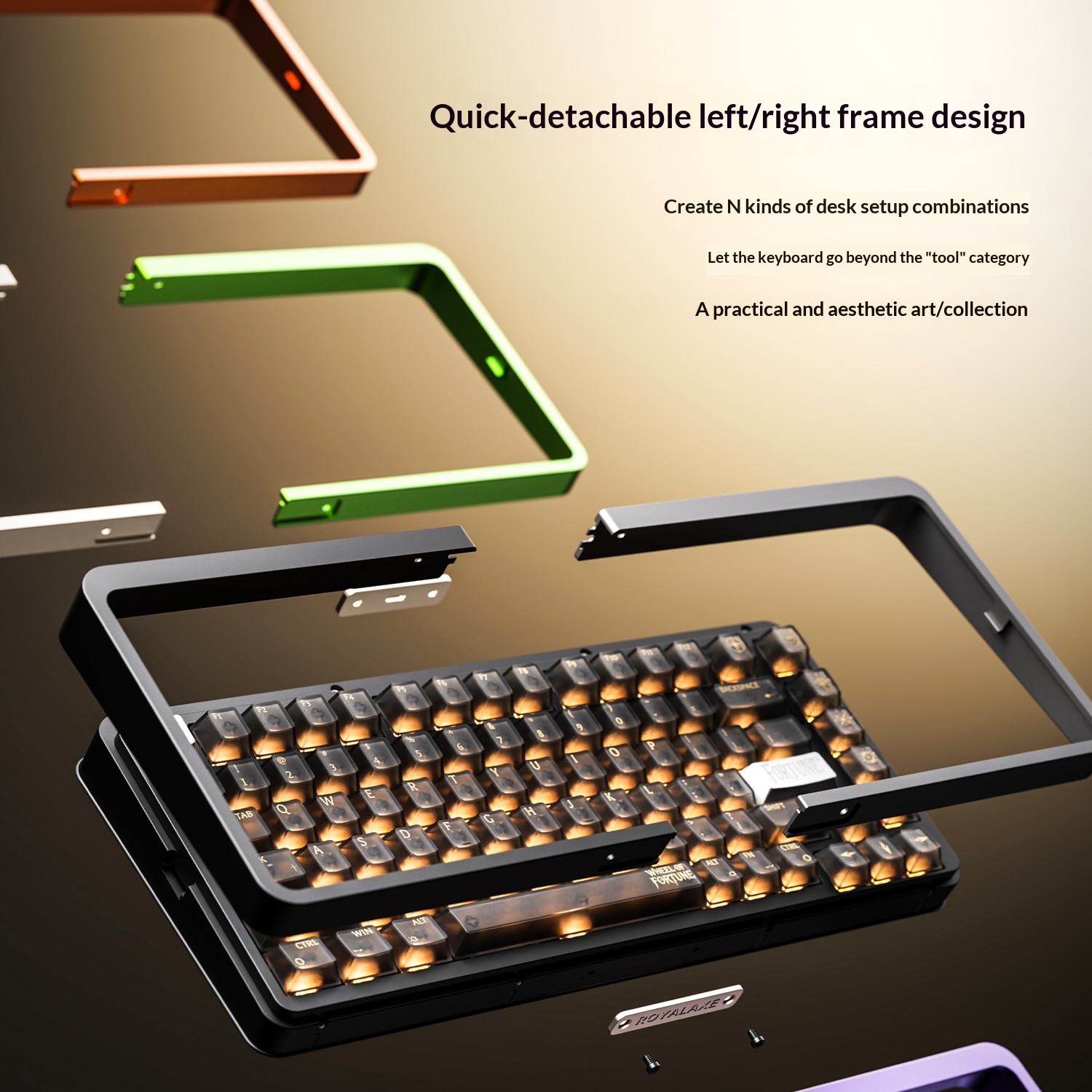Royalaxe E75 HE Aluminium Shel – Gaming Keyboard Hall Effect Switches Bewertung und Preis
