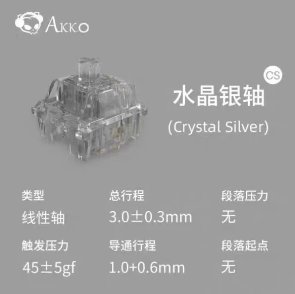 Akko Crystal V3-Schalter, Wein – Gaming Keyboard Blue Switches Bewertung und Preis